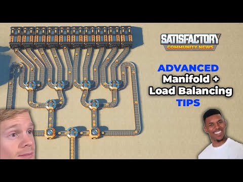 Manifold and Load Balancing ADVANCED Tips | Satisfactory