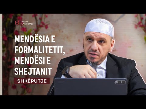 SHKËPUTJE | Mendësia e formalitetit, mendësi e shejtanit - Enis Rama
