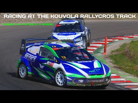 RACING AT THE KOUVOLA RALLYCROSS TRACK!! // ROUND 3&4 RALLY X NORDIC🤙