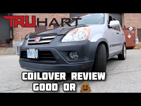 02-06 CRV Truhart coilovers REVIEW