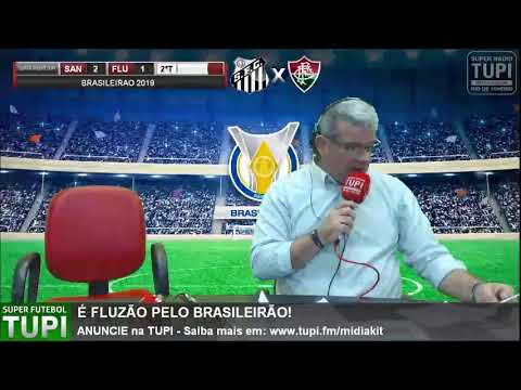 Santos 2 x 1 Fluminense - Brasileirão 2019 - 2ª Rodada - 02/05/19 - AO VIVO