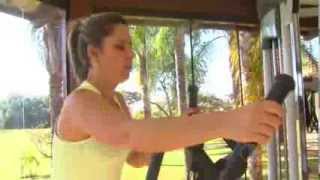 Patrícia Caetano fala sobre preparação física para voltar à TV.