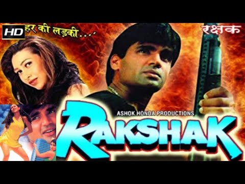 Rakshak ! रक्षक ! Sunil Shetty Karishma Sonali Ki Jabardast Action Movie HD Print Mein 
