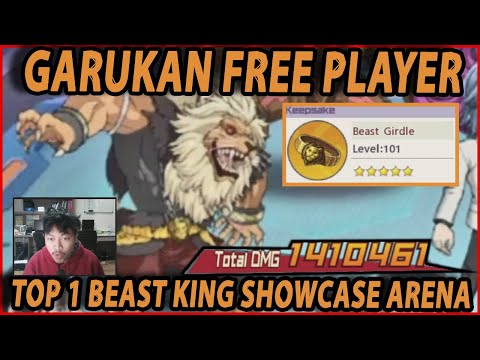 🔥🔥TOP GLOBAL BEAST KING SHOWCASE ARENA FT. PHOENIXMAN (KANG NGEYEL) - ONE PUNCH MAN:The Strongest