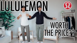 LULULEMON MENS FALL HAUL! | Trousers, Flannels, Fleece Jackets, etc.