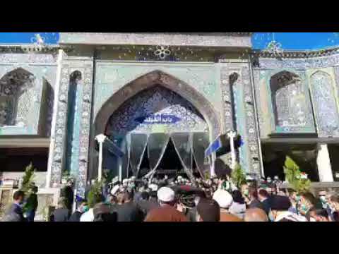 ⁣جانب من التشييع المهيب لآية الله السيد رضى الدين المرعشي ( قدس سره ) في كربلاء المقدسة .