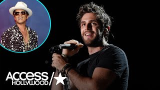 Thomas Rhett Fanboys Over Meeting His 'Idol' Bruno Mars | Access Hollywood