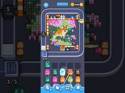 Pixel Flow Level 2126 Walkthrough