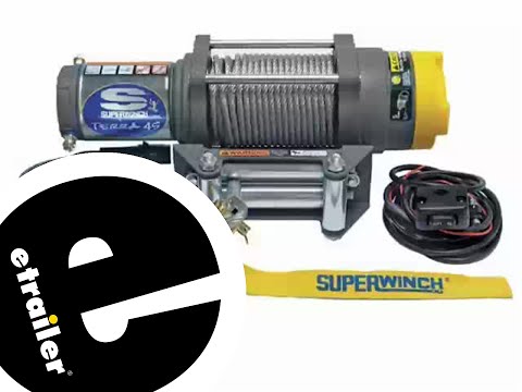etrailer | Ultimate Overview of the Superwinch Terra 45 ATV Winch