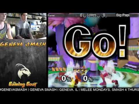Geneva Smash 40 - Fame (Fox, Falco) Vs. Big Papi (Falcon) SSBM Losers Bracket