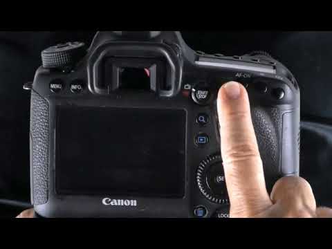 How-to Back Button Focus on Canon 6D