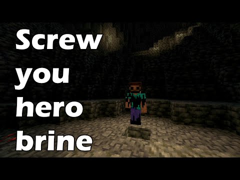 Herobrine lurks in the fog || Minecraft hype