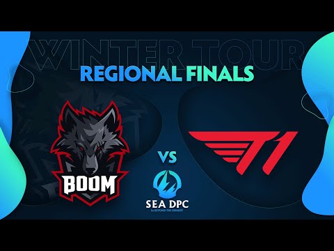BOOM vs T1 Game 3 - DPC SEA Div 1 Regional Finals: Winter Tour 2021/2022 w/ GoDz & Sheepsticked