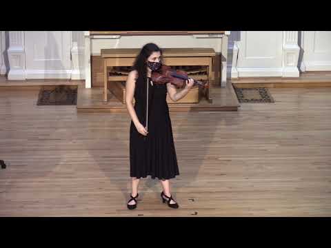 Katerina Rancano, Violin, Concerto Competition 2020