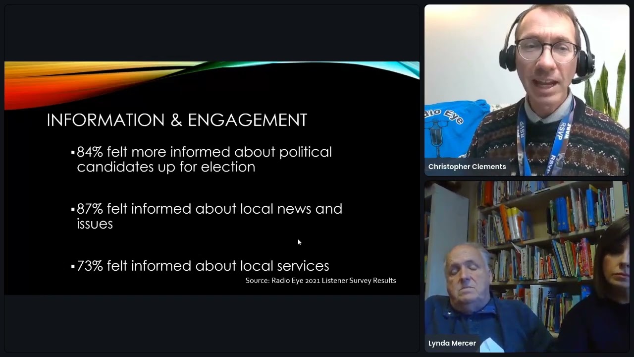 2023 Optimal Aging Conference Breakout Session: The Power of a Voice in the Dark