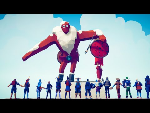 ICE GIANT & SKELETON GIANT vs EVERY FACTION - Totally Accurate Battle Simulator TABS