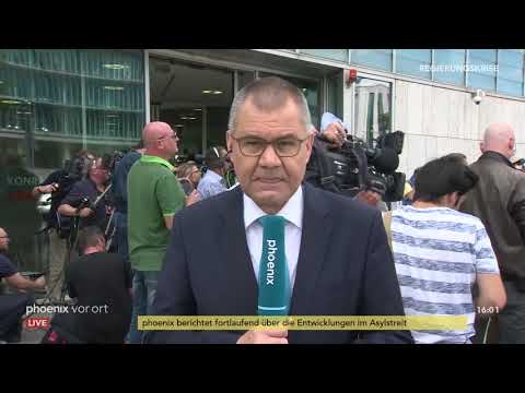 Regierungskrise: Alexander Kähler zum Streit zwischen CSU und CDU am 02.07.18