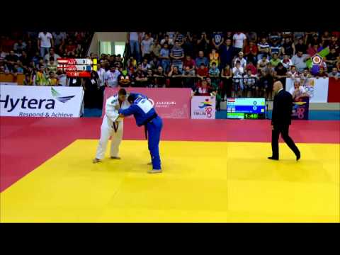Stephan Hegyi vs Gela Zaalishvili European Youth Olympic Festival Tbilisi 2015