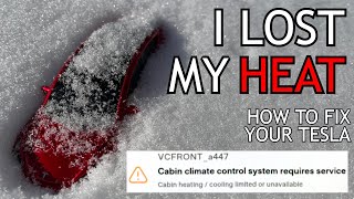 Tesla Model 3 Heat Pump Failure (-16 F)
