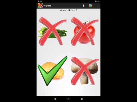 Kids Learn Vegetable Game Video