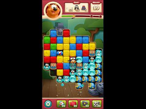 Toon Blast Level 5208 - NO BOOSTERS 🐻🐺🐱 | SKILLGAMING ✔️