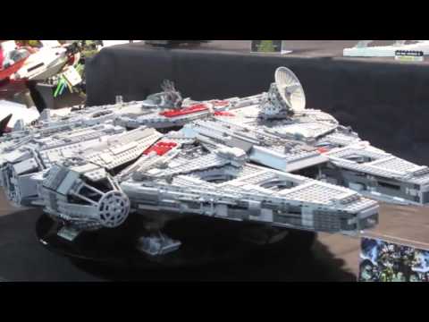 Millenium Falcon Lego - cartoomics 2016 Milano Rho Fiera