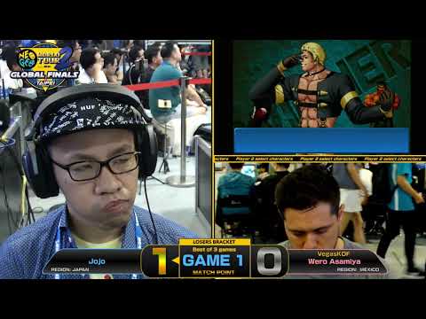 Jojo (じょじょ) vs Wero Asamiya - KOF '98 Neo Geo World Tour Season 2 Global Finals TOP-16