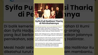 Syifa Hadju Ungkap Peran Besar Thariq Halilintar di Hari Pernikahannya, Puji Dedikasi Suami Aaliyah
