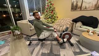 MERACH Rowing Machines for Home, Magnetic Rowing Machine with 16 Levels, Rower Machine of Quiet