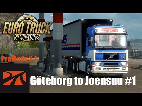 ETS2 + ProMods v2.1 - Göteborg to Joensuu #1