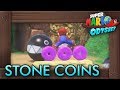 Super Mario Odyssey All Purple Stone Coins Cascade Kingdom