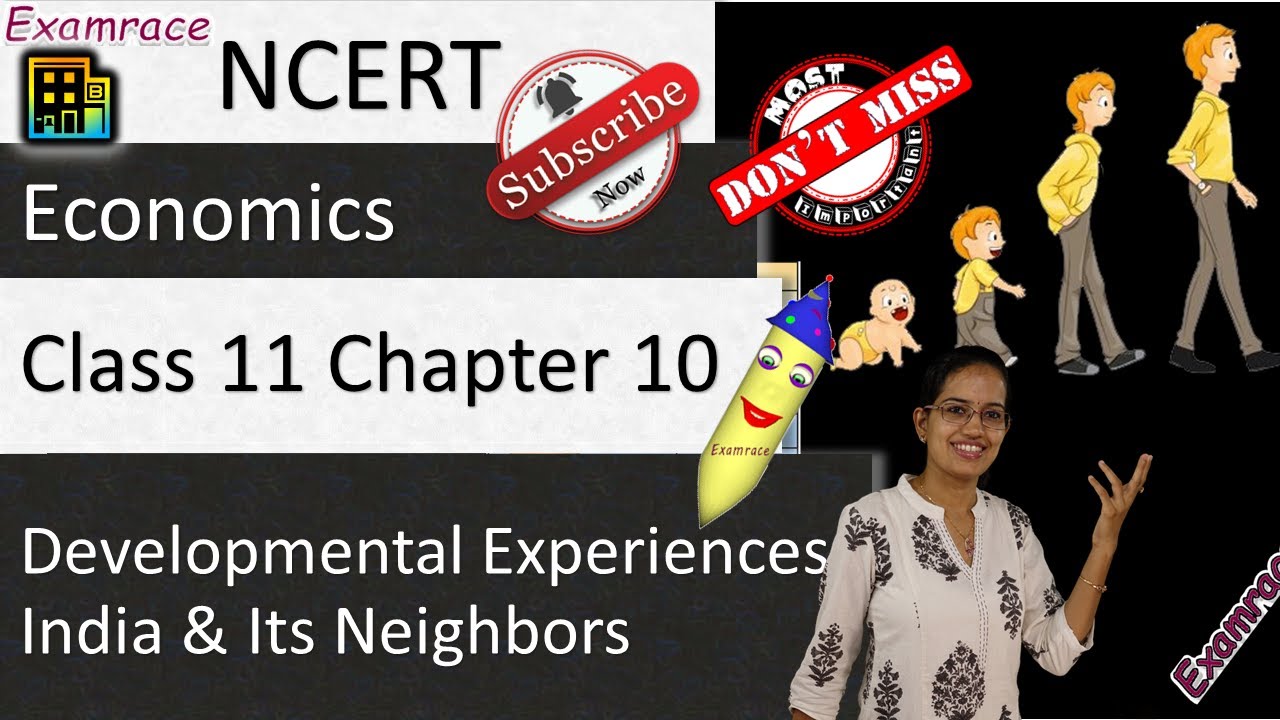 NCERT Class 11 Economics Chapter 10: Developmental Experiences India and its Neighbors|English