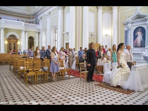 Венчание в Католическом Храме Базилика св. Екатерины Александрийской