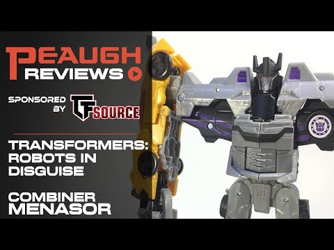 Video Review: Transformers: Robots in Disguise -  Combiner MENASOR