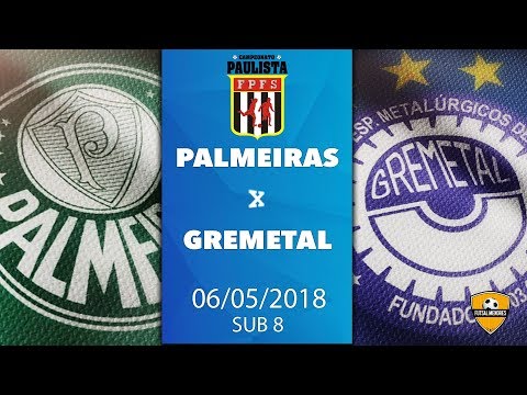 Palmeiras 6x1 Gremetal sub 8