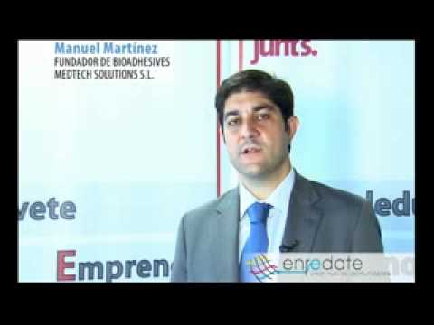 D. Manuel Mart�nez, fundador de Bioadhesives Medtech Solutions SL.