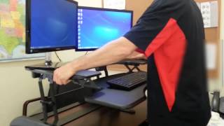 Video thumbnail for Lifting the Varidesk Pro Plus by SidsTips