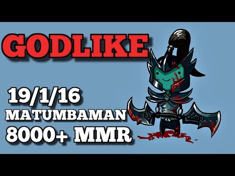 Dota 2 - MATUMBAMAN PA 8k  MID - Dota 2 Leaderboards 2016 1080p60fps