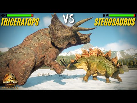 Medium Herbivores Battle Royale - Jurassic World Evolution 2 | JWE2