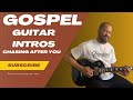 Vashawn Mitchell Chasing After You Intro #GospelGuitar