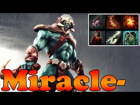 Dota 2 - OG.Miracle- HUSKAR 8K vs Fnatic - FrankFurt Major - Lower Bracket