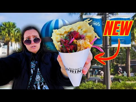 I Tried All the NEW Food at Disney Springs & Major Restaurant Updates