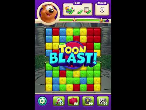 TOON BLAST Levels 3583 - 3590 [No Boosters]