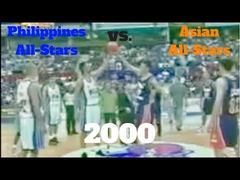 2000 ABC All Star Game. PBA (Philippines) All-Stars vs. ABC (FIBA-Asia) All-Stars