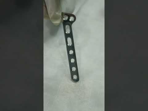 Small T-Plate Oblique Angled-Orthopedic Implant