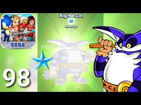 SEGA Heroes BLUE STAR BIG THE CAT PART 98 Gameplay Walkthrough - iOS / Android