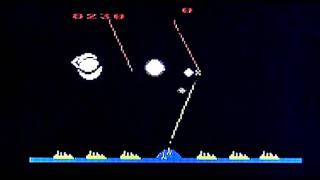 Missile Command on Atari 8 bit / 65XE. Gameplay & Commentary