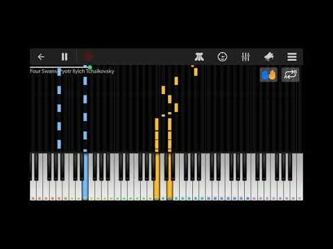 Four Swans - Pyotr Ilyich Tchaikovsky (The Perfect Piano) (Normal) (Both Hand)