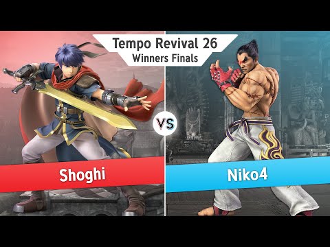 Tempo Revival 26 - Shoghi (Ike) Vs. Niko4 (Kazuya) - Winners Finals - Smash Ultimate