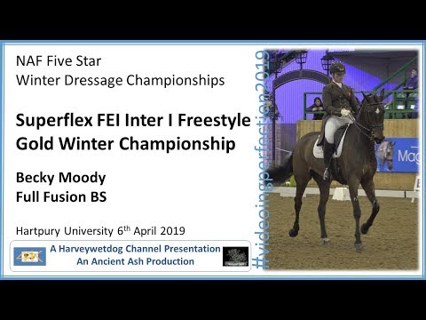 NAF 5 Star Winter Dressage Championships 2019: Becky Moody Inter I FS